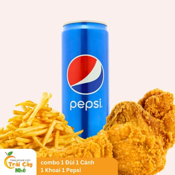 Combo 1 Đùi 1 Cánh 1 Khoai 1 Pepsi