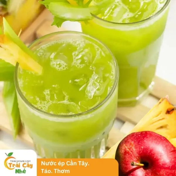 Nước Ép Cần Tây Táo Thơm