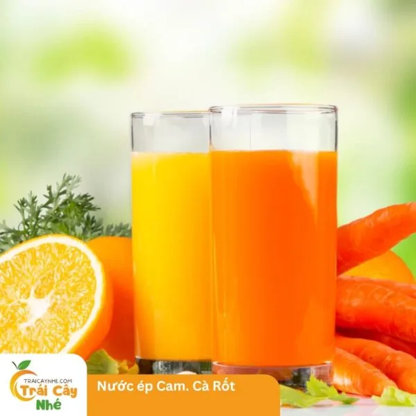 Nước Ép Cam Cà Rốt