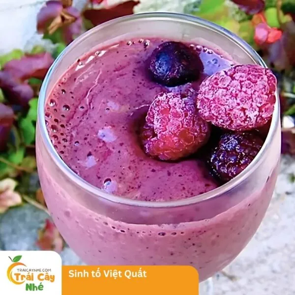 Sinh Tố Việt Quất (Blueberry)