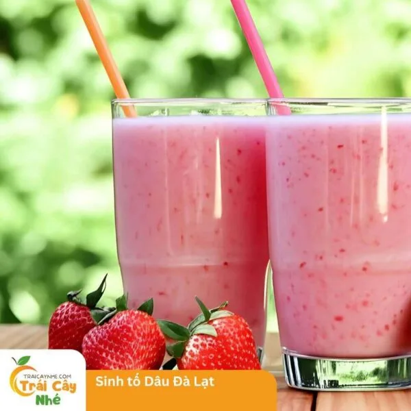 Sinh Tố Dâu Đà Lạt
